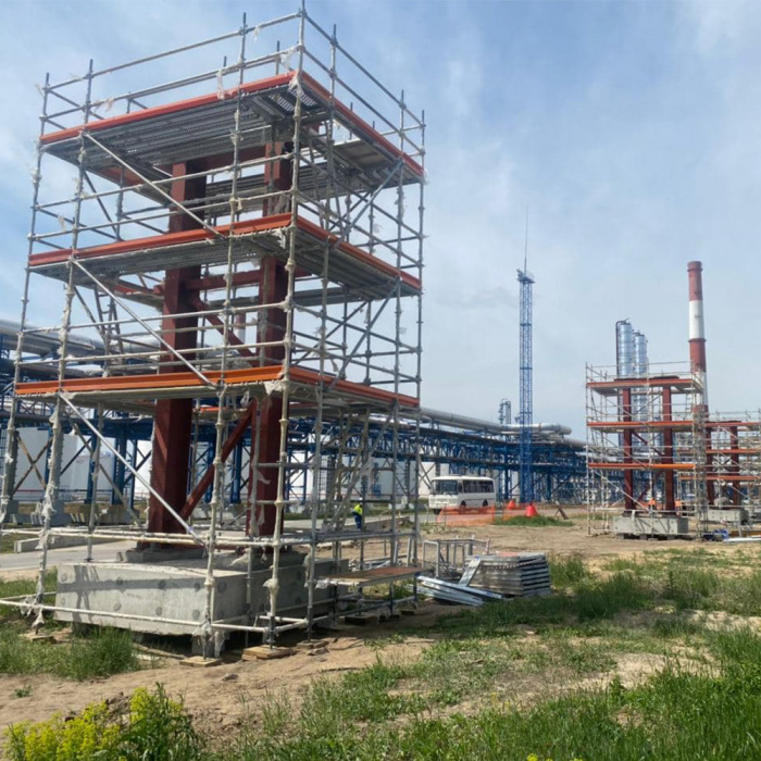 Капитальное строительство на АО «Газпромнефть-ОНПЗ»